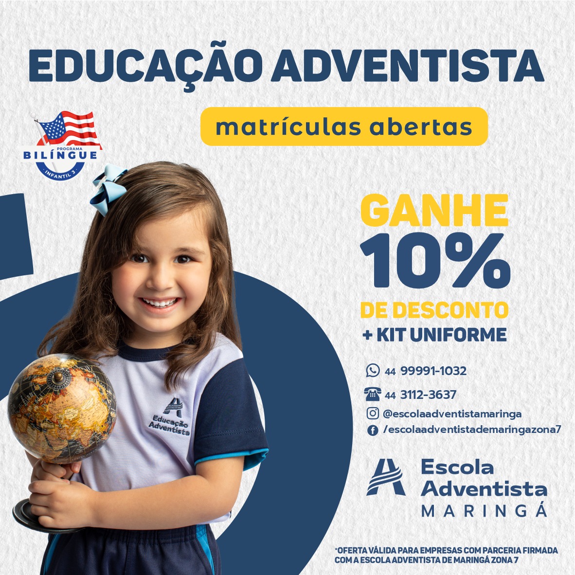 Escolas Particulares por Valor de Mensalidade com bolsa de estudos em  Paranavaí - PR